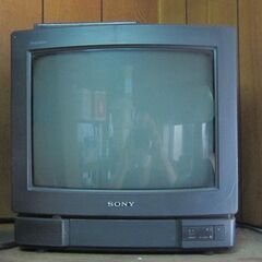 （J-678)　ソニー小型アナログブラウン管テレビ(中古･動作可...