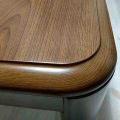 ■引取限定■ 【中古】長方形 こたつ ユアサ w105×d75×h36(42)cm 掛け布団(小さめ)の画像