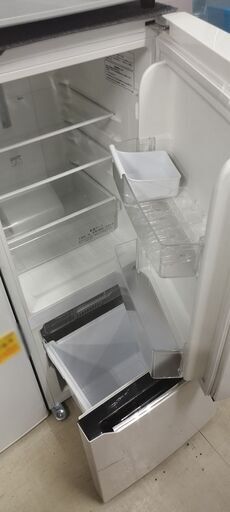 未清掃 格安！ ハイセンス 150L 冷蔵庫 2018年製 HR-D15C 2ドア ホワイト 100Lクラス 百五十Lクラス Hise
