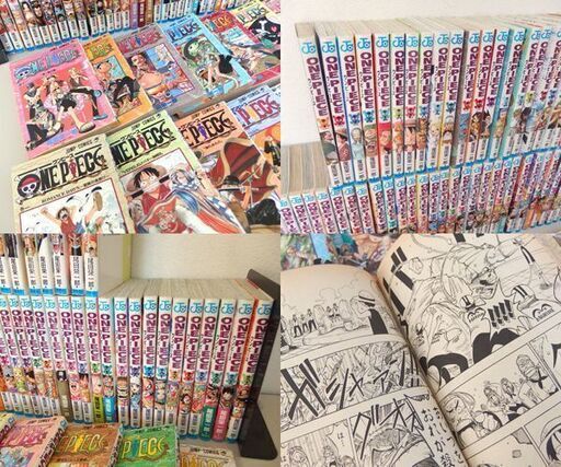 集英社「ONE PIECE」 1～96巻 セット 尾田栄一郎 ワンピース 漫画 コミック 札幌市 北区 屯田店
