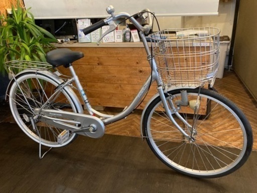 【ブリヂストン！後輪タイヤ・後輪チューブ新品！】軽量アルミフレーム　24インチ自転車　名古屋プレミアム商品券×金鯱マネー参加店舗