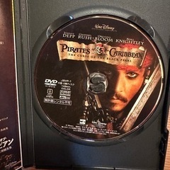 《値下げ中》DVD③ パイレーツ・オブ・カリビアンの画像