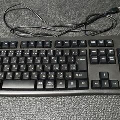 値下げ　中古　有線(USB)キーボード　スタンダードモデル BU...