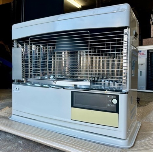 札幌市内配送可 展示品 20年製 サンポット 煙突式石油ストーブ KSH-7032KC S 木造18畳/コンクリート29畳