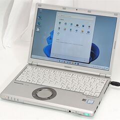 送料無料 Windows11 Office 高速SSD 12.1型 中古ノートパソコン Panasonic CF-SZ5VDFVS 第6世代Core i3 4GB 無線 Wi-Fi Bluetooth 保証付