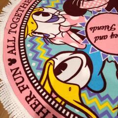 ディズニー　ラウンドタオルの画像