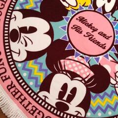 ディズニー　ラウンドタオルの画像