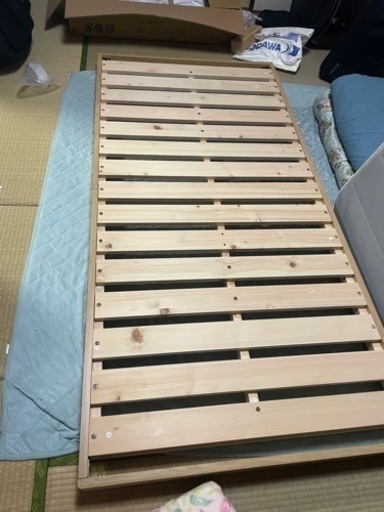 檜すのこベットフレーム　シングル