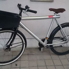 価格応談★★★北欧オランダ【VanMoof（バンムーフ）シティサイクル・BROOKSサドル・シマノ内装３段変速】★★★の画像