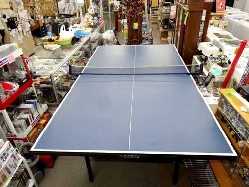 X-TEAM SPORTS 卓球台 国際規格サイズ セパレート式 （ラケット×4 ネット 球 セット) 折りたたみ収納可能 西岡店