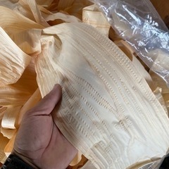 かんなくず　鉋屑　薪ストーブ　焚き付け材　火付け材の画像