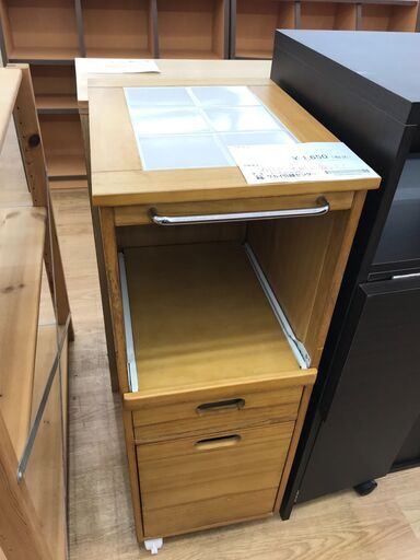 ★ジモティ割あり★  ワゴン ナチュラル H85×W31×D41 クリーニング済み KJ3087