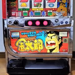 パチスロ実機】ロデオ☆サラリーマン金太郎【コイン不要機付】爆裂AT機