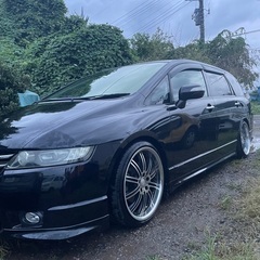 オデッセイ RB1後期　サンルーフ　車高調　アルミの画像
