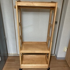 天然木☆子供用衣装掛けハンガーお譲りします