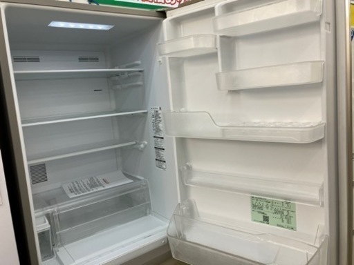 Panasonic?野菜室が真ん中?365L冷蔵庫　154