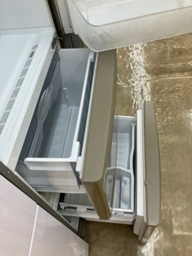 Panasonic?野菜室が真ん中?365L冷蔵庫　154
