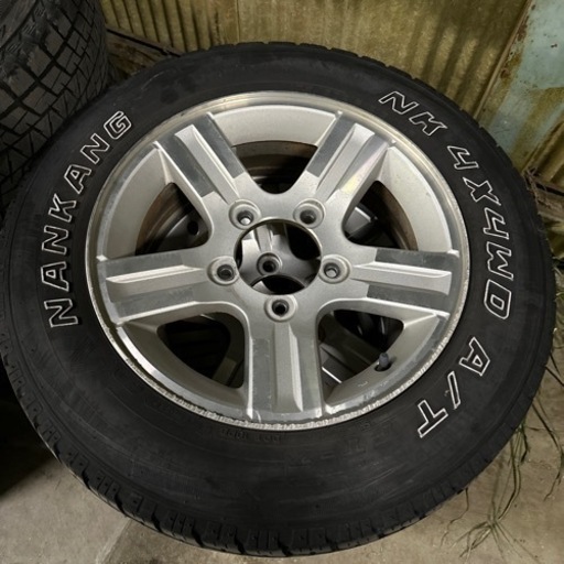 成約済み　ジムニー　JB23 アルミホイール　ナンカンATタイヤ