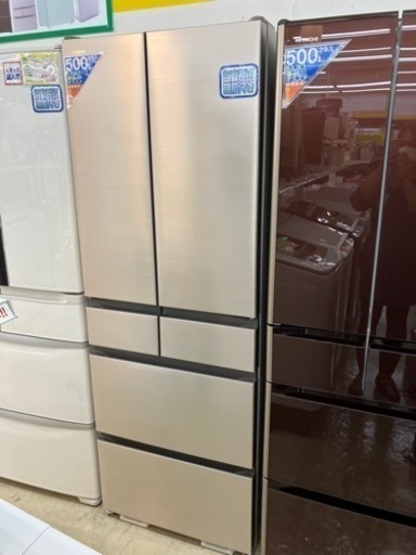 HITACHI?銅板ドアタイプ?520L冷蔵庫　174