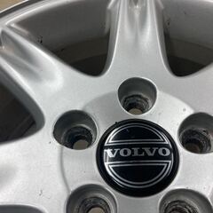 9/24まで！ボルボ V70純正◆6.5J 16インチ IS43 5/108 ハブ径65.1ｍｍ◆850 C30 C70 V70など 車検用や流用にも!!の画像