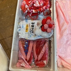 七五三　女の子着物　フルセットの画像