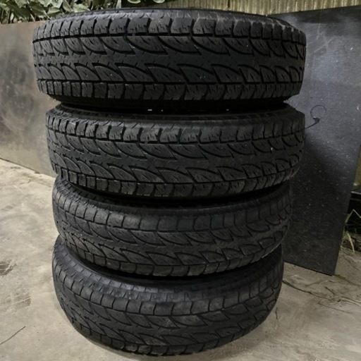 成約済み　ジムニー　JB23 アルミホイール　ATタイヤ