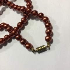 綺麗な色のネックレス　美品の画像