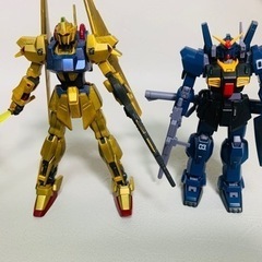【旧ザクだけないです】HG　MG　ガンプラ完成品　4体ジャンクセットの画像