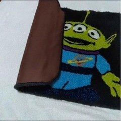 ラグ　カーペット　リトルグリーンメン　トイストーリーの画像