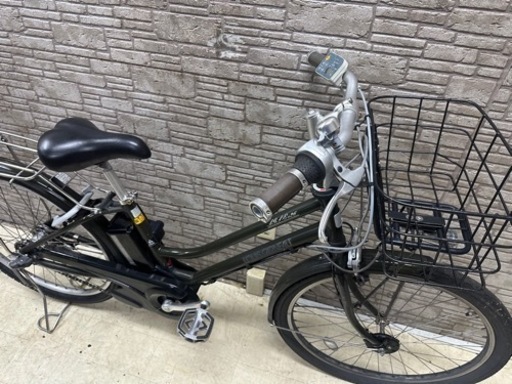 東京23区配達無料　ルイガノ　6.6Ah 電動自転車☆中古☆パナ 381 ■26インチ