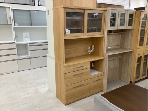 ニトリ レンジボード  コパン ナチュラル×ホワイト【トレファク堺福田店】