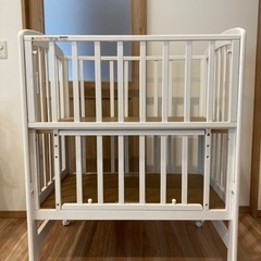 【取引中】KATOJI ベビーベッド　ハイタイプ　美品
