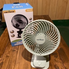 交渉中　卓上扇風機 usb扇風機 充電式 クリップファン 小型 ...