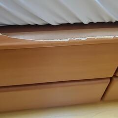 ダブルベッド(収納付)の画像