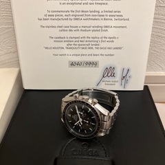 時計　オメガスピードマスター アポロ11号月面着陸30周年記念モデル