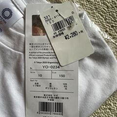 ◆新品未開封◆東京オリンピック 記念Ｔシャツ テニス 150㎝ キッズの画像