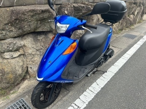 スズキ　アドレスV125 程度良好 自賠責付き！