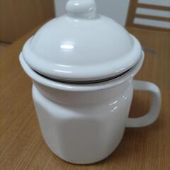 ホーローのオイルポット