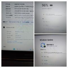 corei7   7世代  NVIDIA GeForse搭載　ゲーミングPCの画像