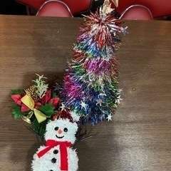 クリスマスの飾り3点
