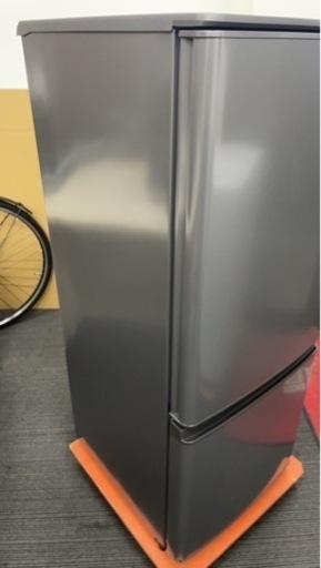★中古格安！2021年製 三菱ノンフロン冷凍冷蔵庫 MR-P15F-H 146L