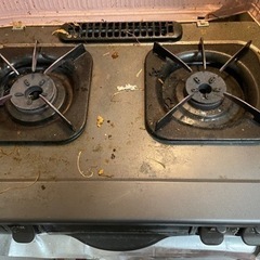 【決まりました】ガスコンロ 使用できます 現在使用中（綺麗にします）
