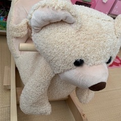 くま　乗り物　乗れるおもちゃの画像