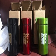非売品★Castrol EDGE  ポケットイン真空ステンレスボトル