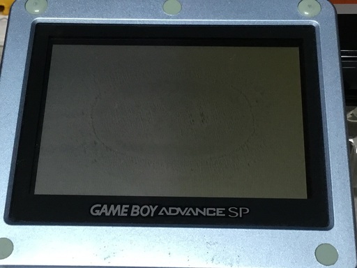 ゲームボーイアドバンスSP 水色 中古品 20 ソフト付き
