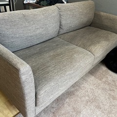 ★28日限定0円★2.5人描けファブリックソファ（ニトリ）