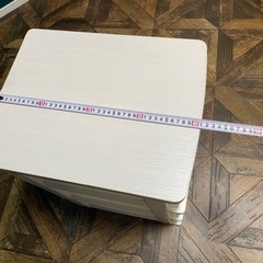 天板付きカラーボックス（ローラー付き）の画像