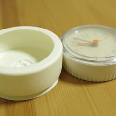 【無料】お風呂用　防水時計　中古の画像