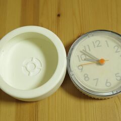 【無料】お風呂用　防水時計　中古の画像