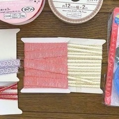 最終お値下げ！　ハンドメイド素材　材料　リボンまとめ売り 16点セットの画像